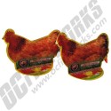 Chicken Laying Egg 2/Pk